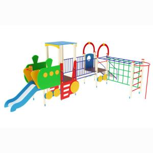 Купить Детский игровой комплекс Паровозик ДИК 1004 в Рошале 