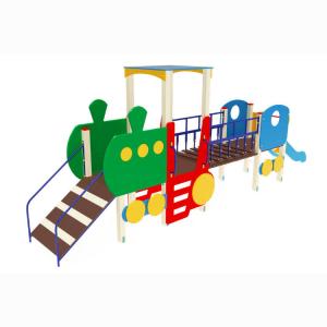 Купить Детский игровой комплекс Паровозик ДИК 1002 в Рошале 