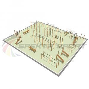 Купить Парковая площадка для Воркаут и WRK 1_76mm в Рошале 