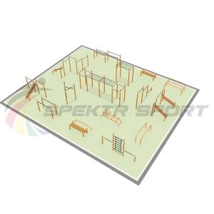 Купить Парковая площадка для Воркаут и WRK 5_76mm в Рошале 