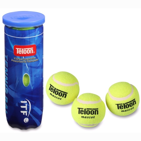 Купить Мяч для большого тенниса Teloon 616Т Р3  (3 шт) в Рошале 