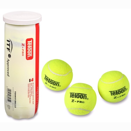 Купить Мяч для большого тенниса Teloon 818Т Р3 (3 шт) в Рошале 
