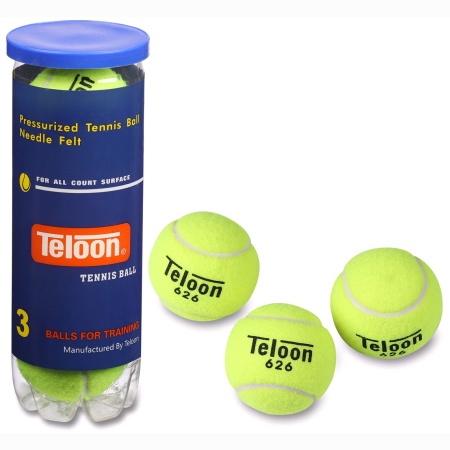 Купить Мяч для большого тенниса Teloon 626Т Р3  (3 шт) в Рошале 