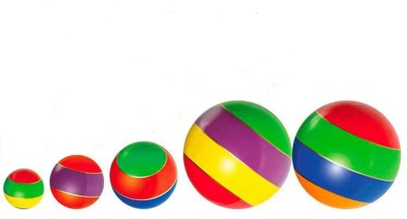 Купить Мячи резиновые (комплект из 5 мячей различного диаметра) в Рошале 