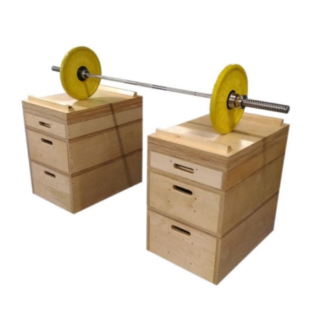 Купить Плинты тяжелоатлетические деревянные (к-кт 2х4 шт) SP КФП_1815 в Рошале 