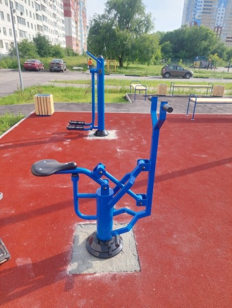 Купить Уличный тренажер взрослый Наездник для одного ТС 106 в Рошале 