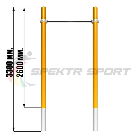 Купить Турник классический для занятий Воркаут SP WRK-07_76mm в Рошале 